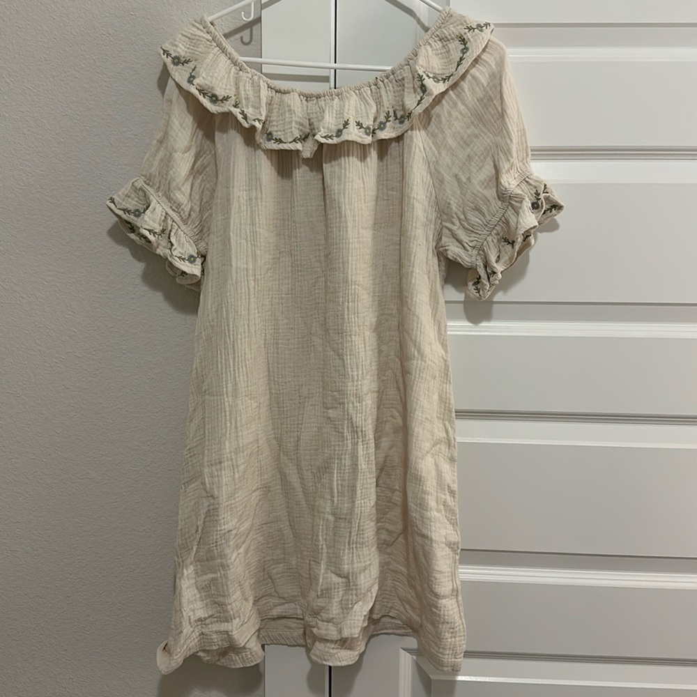 Floral Embroidered Dress